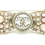 Chanel 21V Pearly Bow Brooch