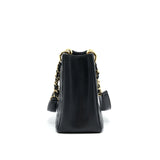 Chanel Grant Shopping Tote Bag GST Black Caviar