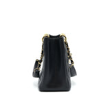 Chanel Grant Shopping Tote Bag GST Black Caviar