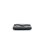 Chanel Classic  Holder with Chain black L Serial 30