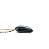 Chanel Classic  Holder with Chain black L Serial 30