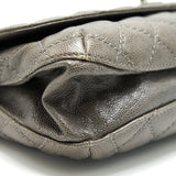 Chanel Seasonal Jumbo Caviar Flap Bag Grey with Ruthenium Hardware