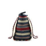 Chanel Deauville Tote in Canvas Multicolored