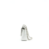 Chanel MEDIUM CLASSIC DOUBLE FLAP BAG CAVIAR WHITE