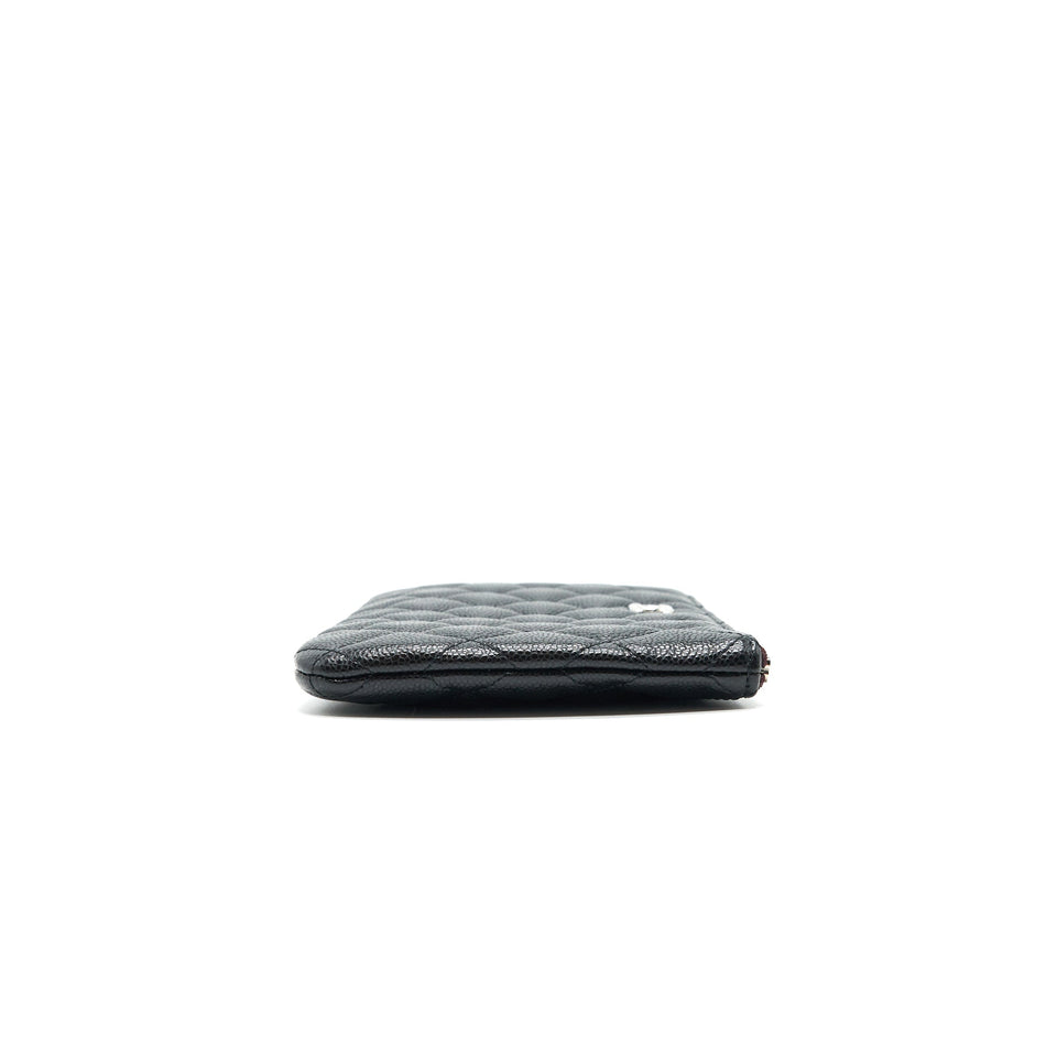 Chanel Coin Pouch Caviar Leather Black