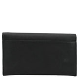 Christian Dior Long Saddle Leather Crossbody Chain Wallet Black