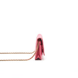 Chanel Boy Wallet on Chain Pink