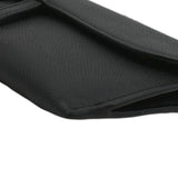 Christian Dior Long Saddle Leather Crossbody Chain Wallet Black
