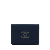 Chanel CC Logo Studded Clutch Limited Edition Black Hardware