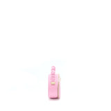 Chanel 22S Top Handle Mini Round Vanity Clutch Lambskin Pink L