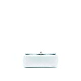 Chanel 21K Iridescent Baby Blue Mini Rectangular