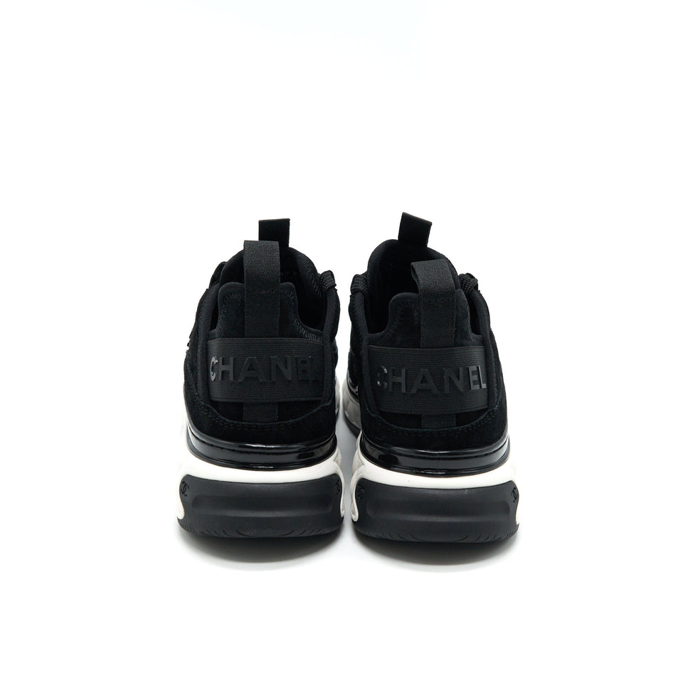 Chanel 20K Black Sneakers Size 37