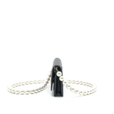 Chanel Giant Pearl Crush Wallet On Chain Black