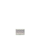 Chanel 21K Iridescent Grey Flap  Holder