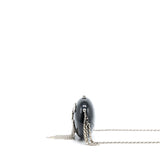 Chanel Runway Orb-shaped Evening Clutch Black with Crystal / Crystal Chain