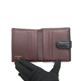 Chanel Quilted Caviar Small Wallet Black