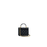 Chanel 2021 flap Coin Purse with Chain black
