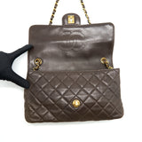 Chanel Medium Flap Bag Chocolate