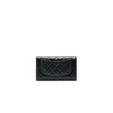 Chanel Classic Flap Wallet Lambskin Black
