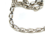 Chanel Runway Orb-shaped Evening Clutch Black with Crystal / Crystal Chain