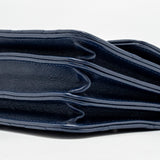 Chanel top handle mini flap Clutch Lambskin Navy L (microchip)