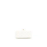 Chanel Pearl Crush Mini Square Flap Bag White