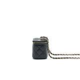 Chanel SMALL VANITY WITH CHAIN CAVIAR BLACK L