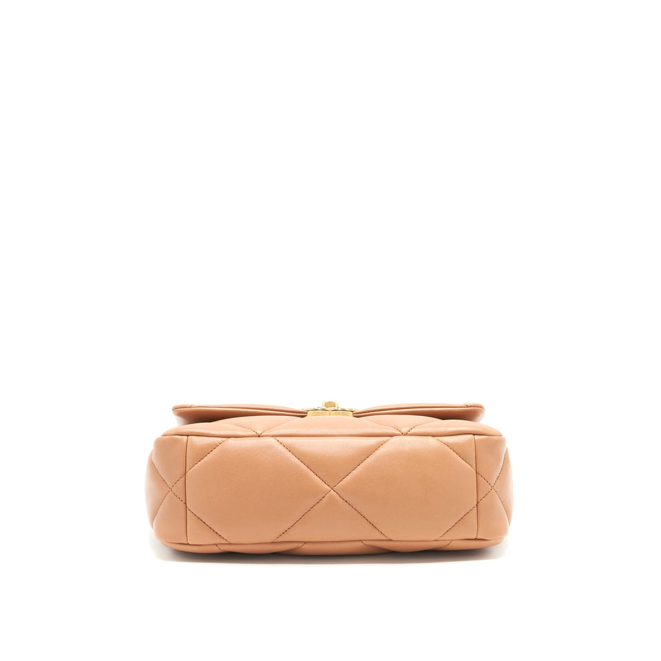 Chanel 21P Caramel Small 19 Flap Bag