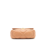 Chanel 21P Caramel Small 19 Flap Bag