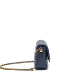 Chanel 21K My Perfect Mini Flap Bag Caviar Black