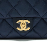 Chanel 21K My Perfect Mini Flap Bag Caviar Black