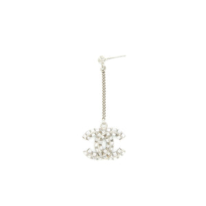 Chanel Crystal Drop Earrings