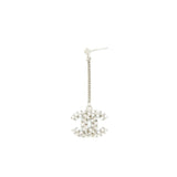 Chanel Crystal Drop Earrings
