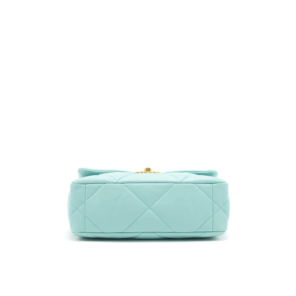 Chanel SMALL 19 BAG ICE BLUE