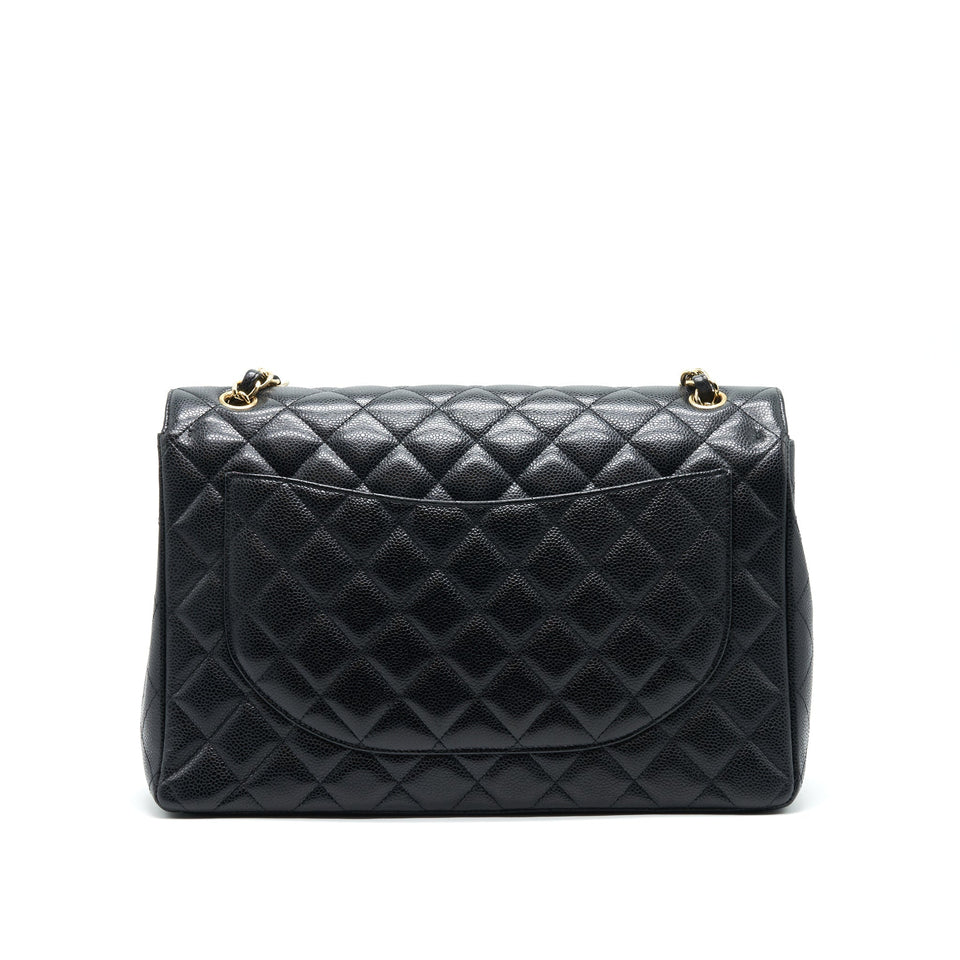 Chanel CAVIAR MAXI IN BLACK