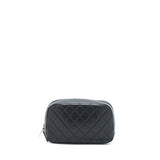 Chanel Camera Clutch Lambskin Black