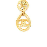 Chanel Vintage Drop Earring 24k