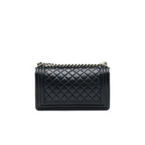 Chanel MEDIUM BOY Chanel HANDBAG CAVIAR BLACK