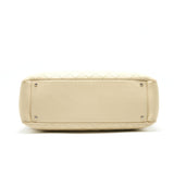 Chanel GRANT SHOPPING TOTE BAG XL GST CREAM CAVIAR