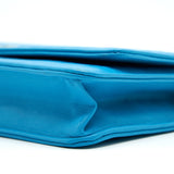 Chanel Camelia Wallet on Chain lambskin Blue