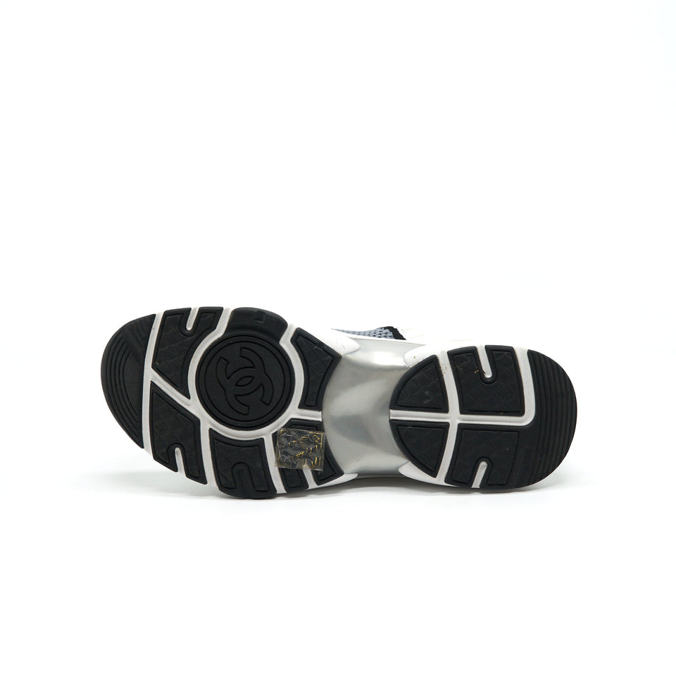 Chanel CC LOGO SNEAKER WHITE/GREY/BLACK