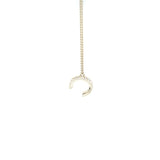 Chanel One Side CC Logo Dropping Earring