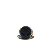 Chanel 19 CLUTCH WITH CHAIN BLACK