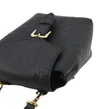 Louis Vuitton Tiny Monogram Empreinte Leather Backpack Black