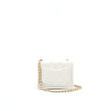 Chanel 2021 Square Flap Cross body White  serial 31