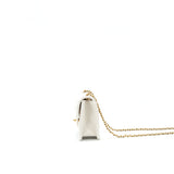 Chanel 2021 Square Flap Cross body White  serial 31