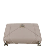 Christian Dior Diaroma Flap Grained Calfskin Leather Crossbody Bag Light Pink