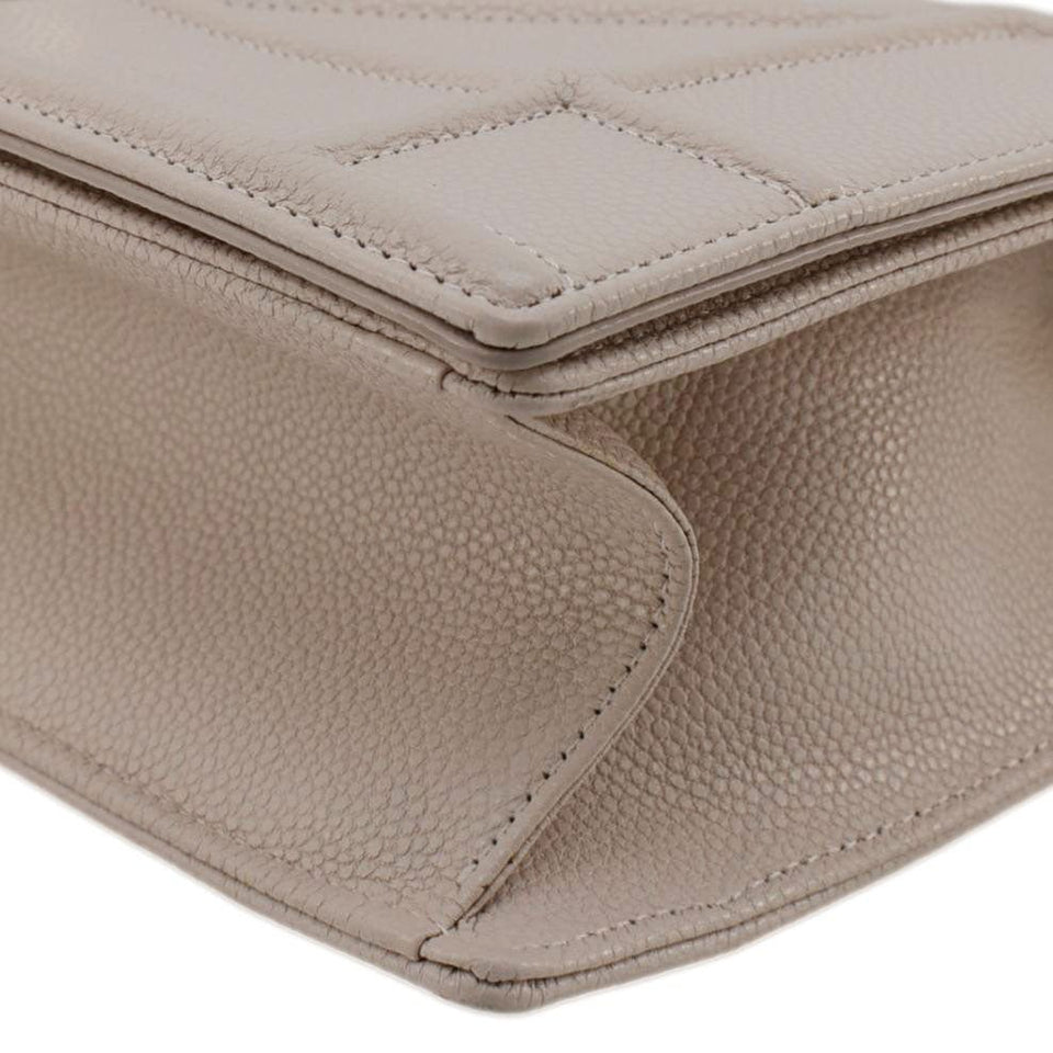 Christian Dior Diaroma Flap Grained Calfskin Leather Crossbody Bag Light Pink