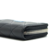Chanel Classic Zipped Coin Purse black  Lambskin