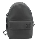 Louis Vuitton Takeoff Aerogram Grained Calf Leather Backpack Black
